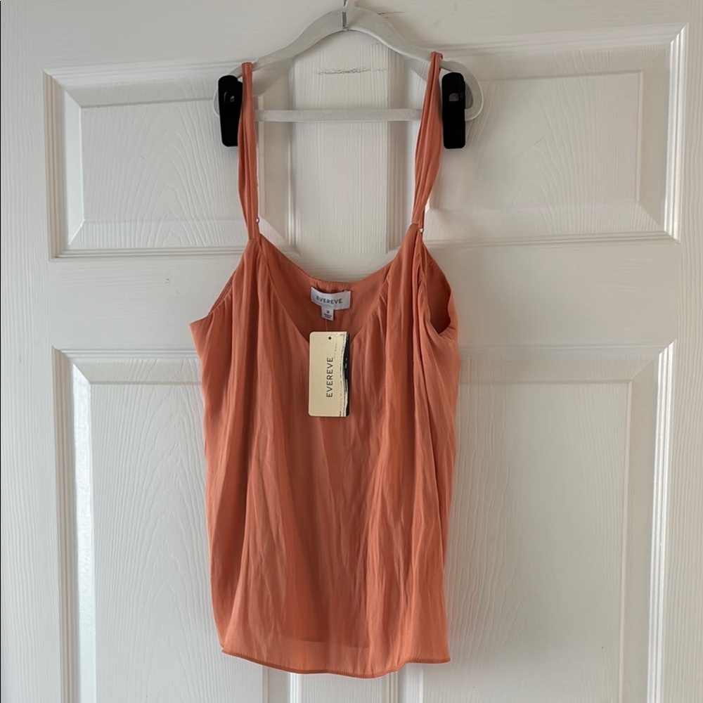 Evereve Women's Orange camisole blouse tank